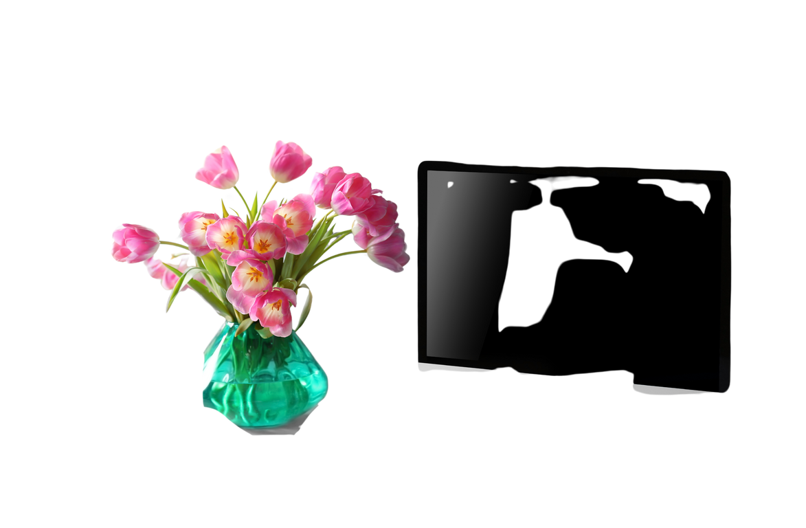 Stylish Workspace Desk with Computer